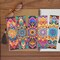 12-Piece Mandala Diamond Painting Bookmarks – DIY Diamond Art Kit for Adults & Beginners – Creative Craft Gifts with Tassels, Book Décor